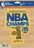 Golden State Warriors 2015 Die Cut Vinyl Decal
