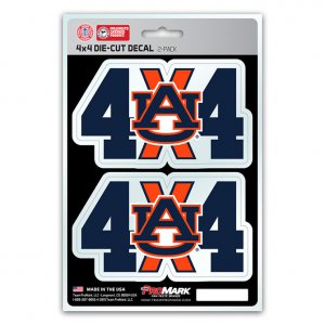 Auburn Tigers 4x4 Decal Pack