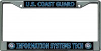 U.S. Coast Guard Information Systems Tech Chrome Frame