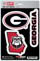 Georgia Bulldogs Team Decal Set