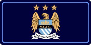 Manchester City Photo License Plate