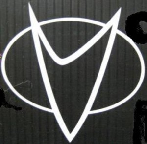 Star Trek Logo White 4" x 4" Decal