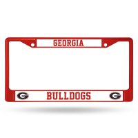 Georgia Bulldogs Red License Plate Frame