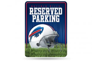 Buffalo Bills Metal Parking Sign