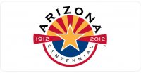 AZ Centennial Photo License Plate