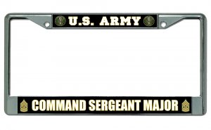 U.S. Army Command Sergeant Major Frame