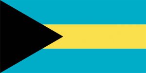 Bahamas Flag Photo License Plate