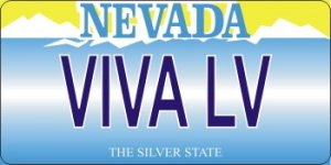Design It Yourself Nevada State Look-Alike Bicycle Plate #2
