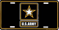 U.S. Army Logo Metal License Plate