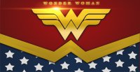 Wonder Woman Photo License Plate