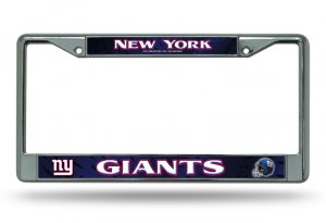 New York Giants NFL License Plate Frame