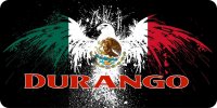 Mexico Durango Eagle Photo License Plate