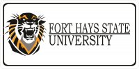 Fort Hays State University Photo License Plate