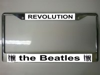 The Beatles Revolution Photo License Plate Frame