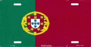 Portugal License Plate