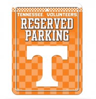 Tennessee Volunteers Metal Parking Sign