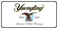 Yuengling Beer Photo License Plate