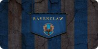 Harry Potter Ravenclaw #3 Photo License Plate