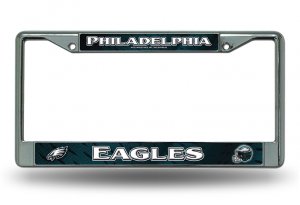 Philadelphia Eagles Chrome License Plate Frame