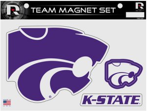 Kansas State Wildcats Team Magnet Set