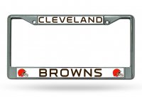Cleveland Browns Chrome License Plate Frame