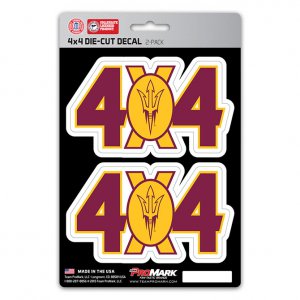 Arizona State Sun Devils 4x4 Decal Pack