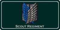 Attack On Titan Scout Regiment Photo License Plate