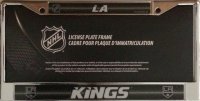 Los Angeles Kings Glitter Chrome License Plate Frame