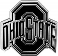 Ohio State Buckeyes Chrome Auto Emblem