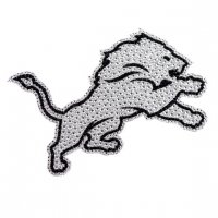 Detroit Lions Diamond Bling Auto Emblem