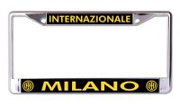 Internazionale Milano #2 Chrome License Plate Frame
