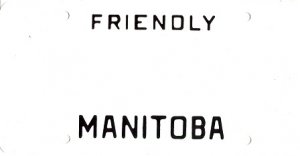 Design it Yourself Manitoba Bicycle Plate