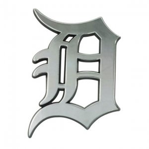 Detroit Tigers 3-D Metal Auto Emblem