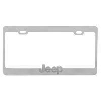Jeep Chrome License Plate Frame
