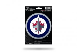 Winnipeg Jets Glitter Die Cut Vinyl Decal