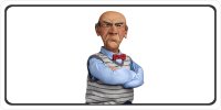 Walter The Puppet Photo License Plate