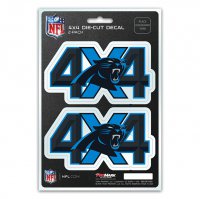Carolina Panthers 4x4 Decal Pack