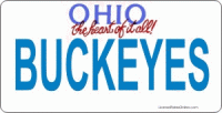 Design It Yourself Custom Ohio State Look-Alike Plate