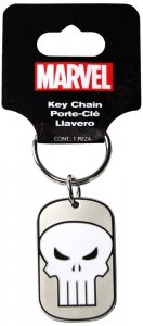 Marvel Punisher Dog Tag Keychain
