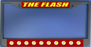 The Flash Photo License Plate Frame