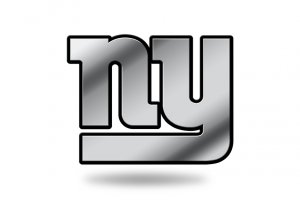 New York Giants NFL Plastic Auto Emblem