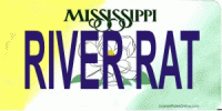 Design It Yourself Custom Mississippi State Look-Alike Plate