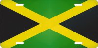 Jamaica Flag Photo License Plate