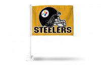 Pittsburgh Steelers Car Flag