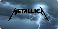 Metallica #2 Photo License Plate