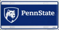Penn State Nittany Lions Metal License Plate