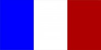 France Flag Photo License Plate