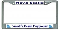 Nova Scotia Canada's Ocean Playground Chrome Frame