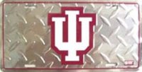 Indiana University Diamond License Plate