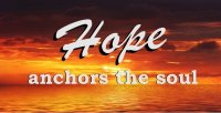 Hope Anchors The Soul Photo License Plate